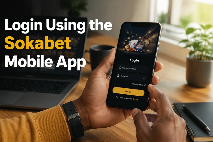 Login Using the Sokabet Mobile App